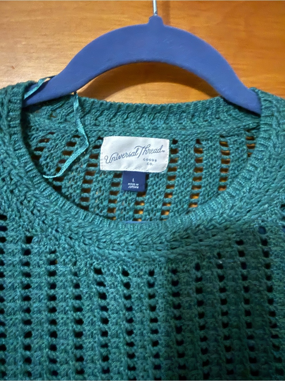 Green sweater